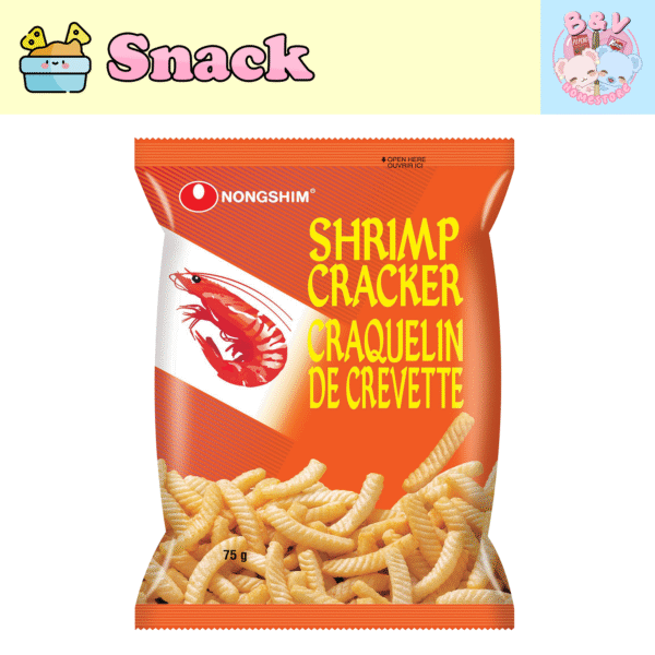 Shrimp Cracker Nongshim Snack Coreano Suave